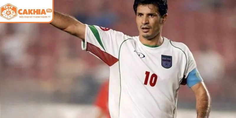 Phong cách đá bóng của Ali Daei lập kỷ lục ở Iran
